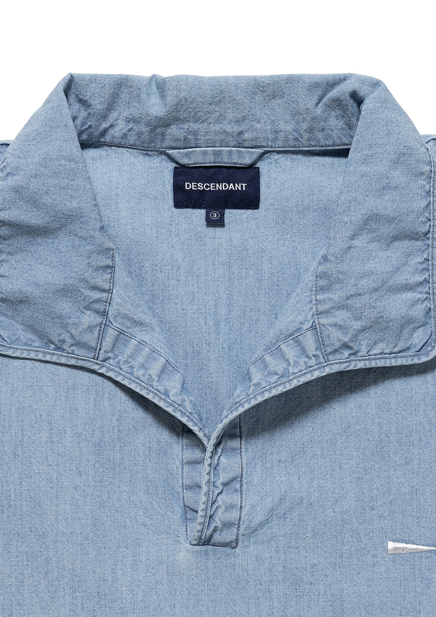 SALOON PULLOVER CHAMBRAY LS SHIRT – DESCENDANT SALOON PULLOVER CHAMBRAY LS SHIRT – DESCENDANT
