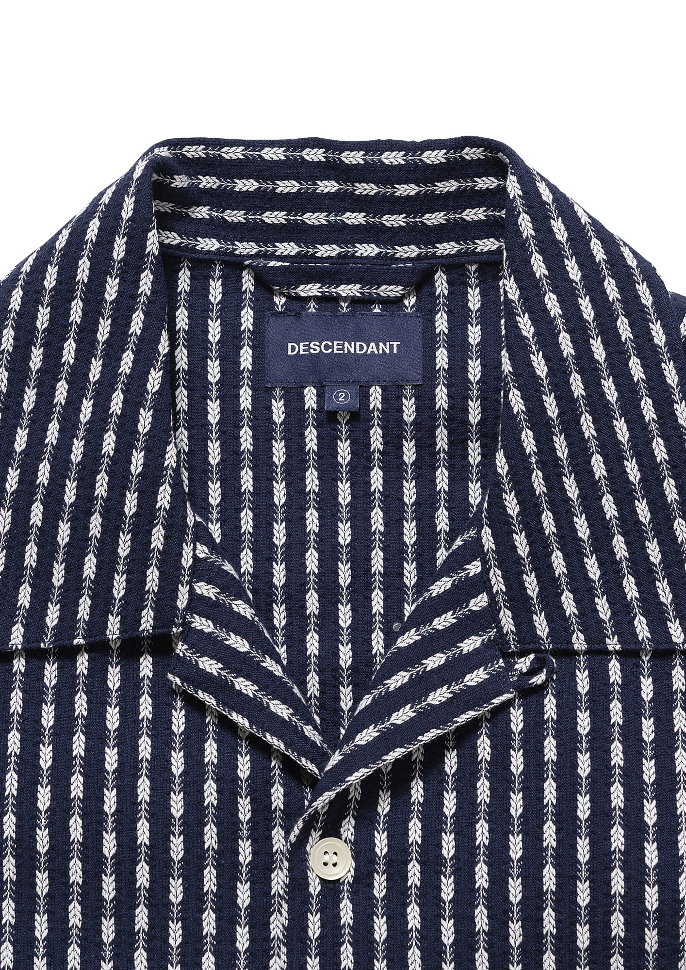 PIER OPEN COLLAR TEXTILE SS SHIRT – DESCENDANT