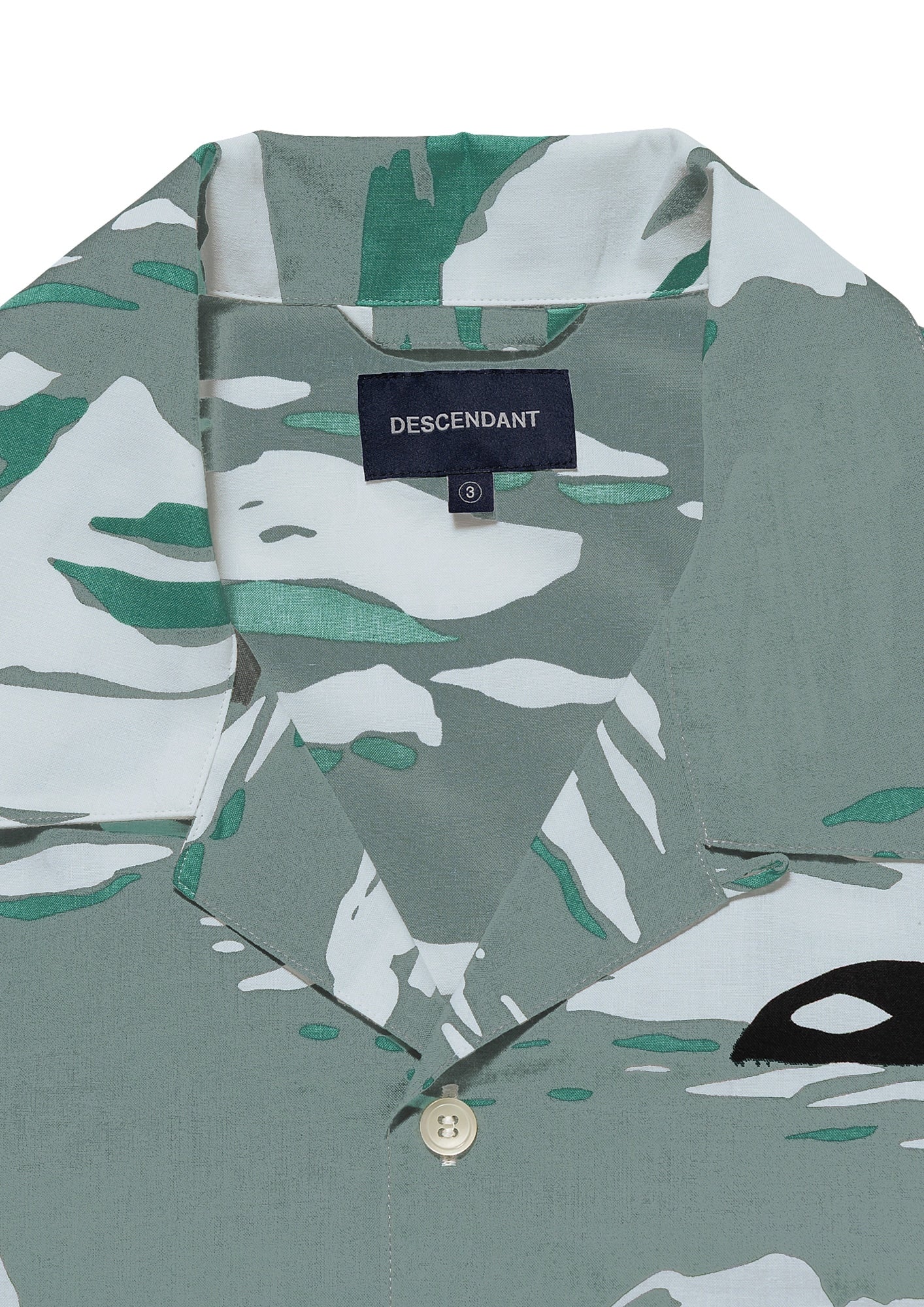 EDGD OPEN COLLAR TEXTILE SS SHIRT – DESCENDANT
