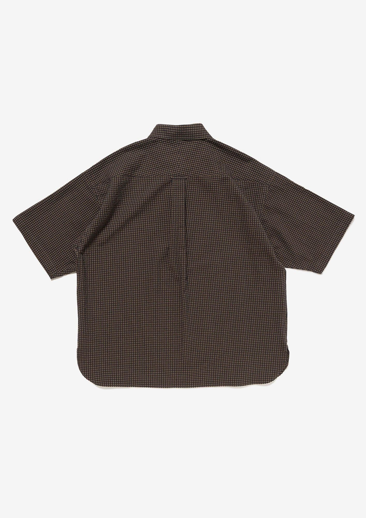 VOIL PULLOVER PLAID SS SHIRT – DESCENDANT