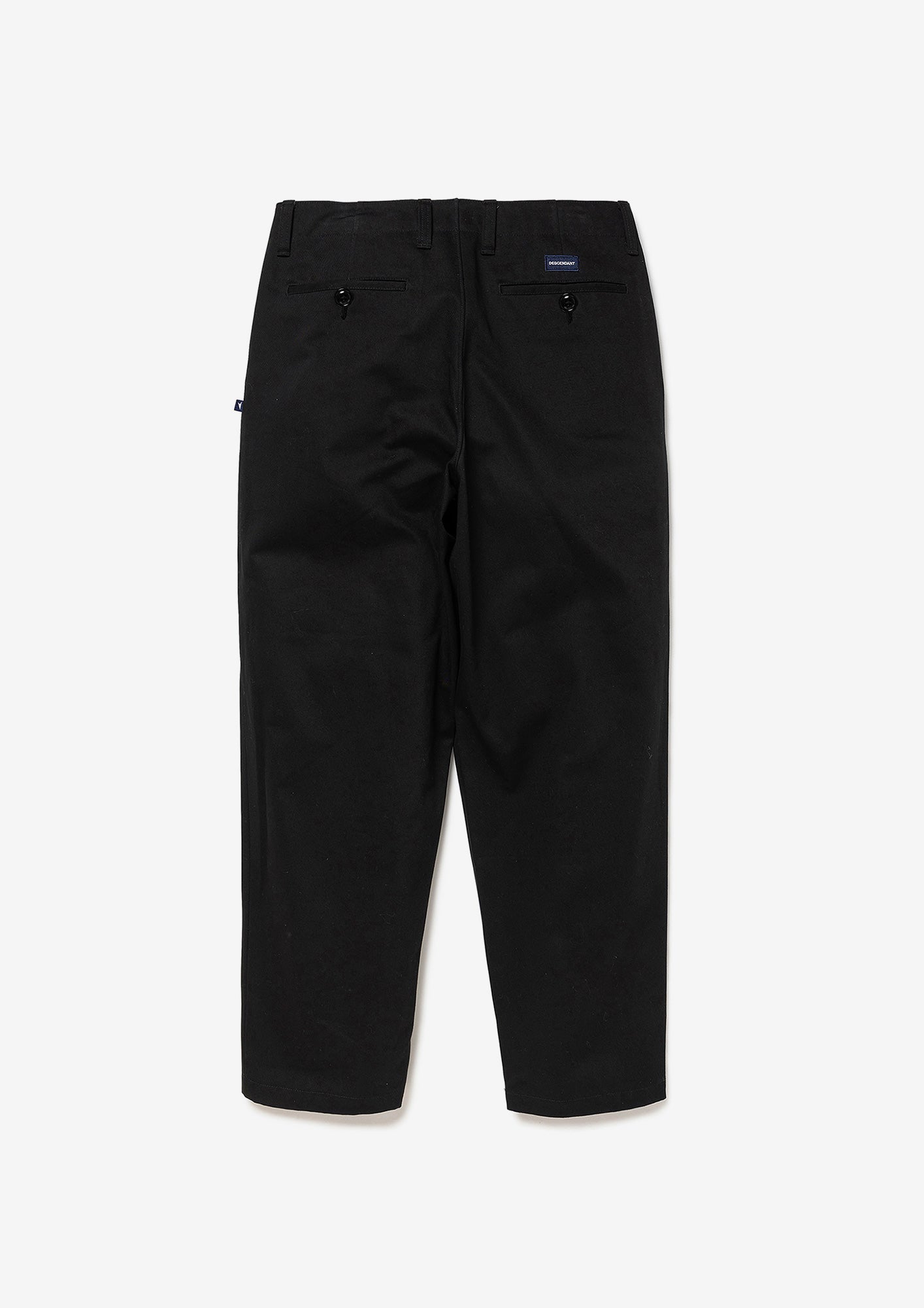 DC-6 ORGANIC COTTON TWILL TROUSERS – DESCENDANT