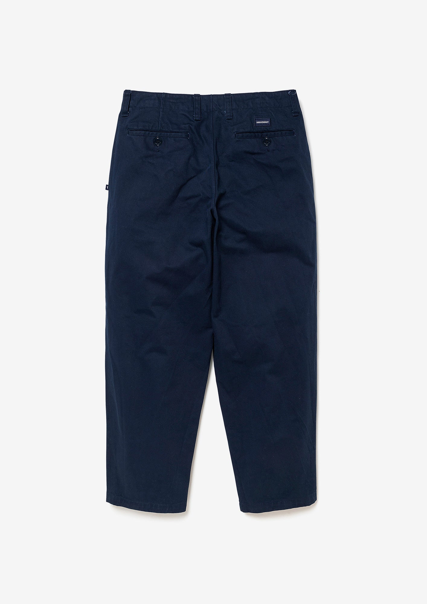 DC-6 ORGANIC COTTON TWILL TROUSERS – DESCENDANT