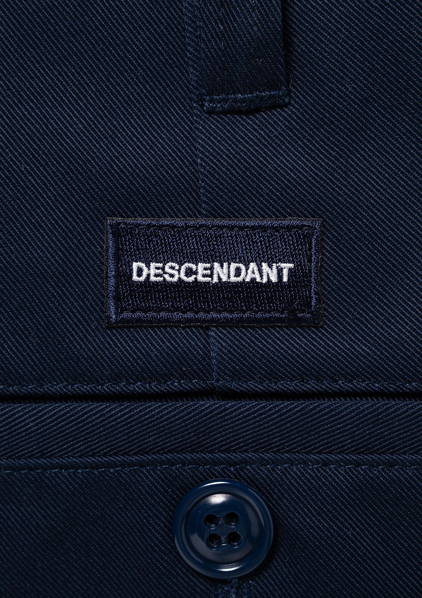 DESCENDANT 新品DC-6 ORGANIC COTTON 保存袋付き DC-6 ORGANIC COTTON TWILL TROUSERS – DESCENDANT