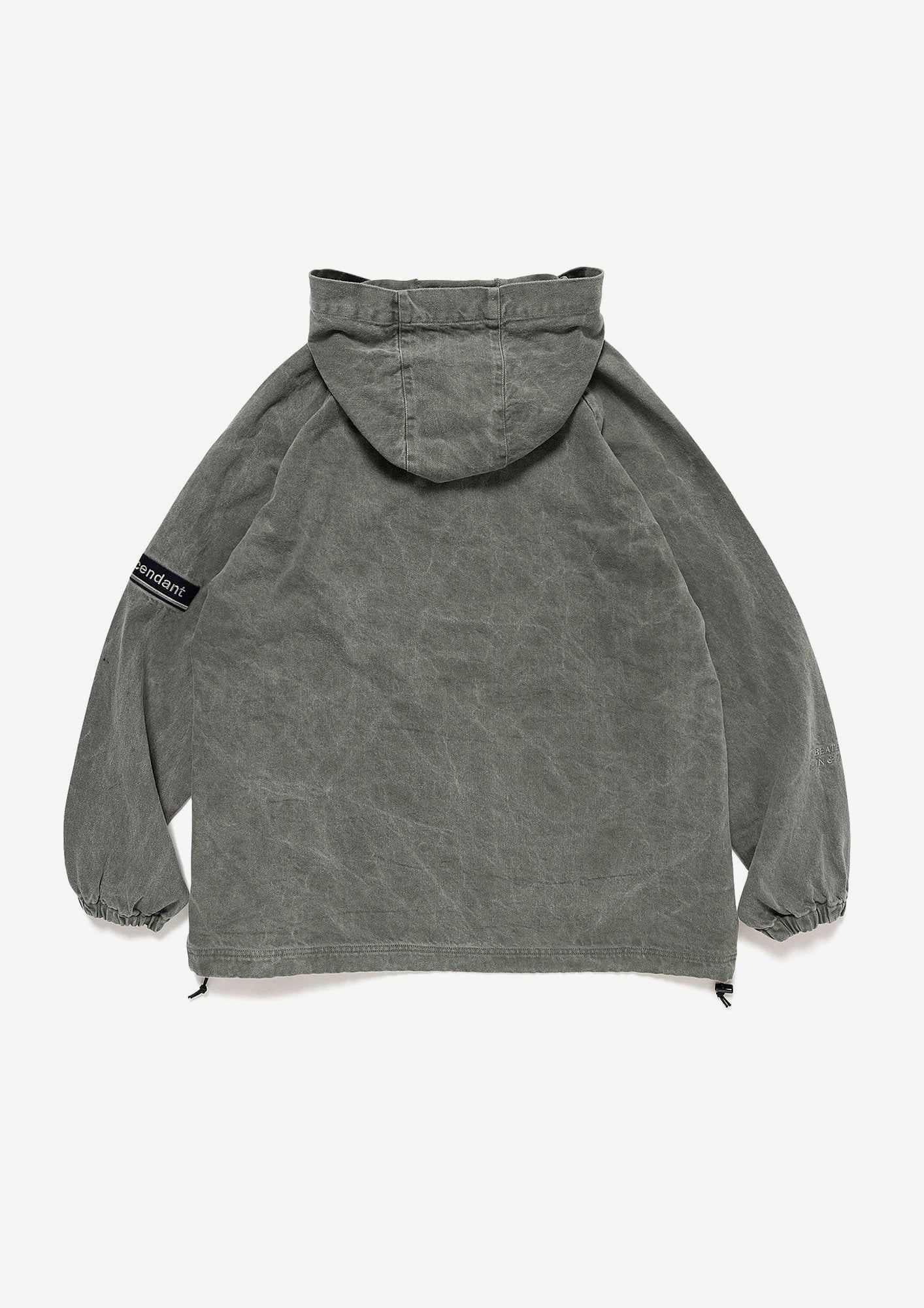 MOLE HOODED LS SHIRT Sサイズ GRAY MOLE HOODED LS SHIRT PIGMENT DYE – DESCENDANT