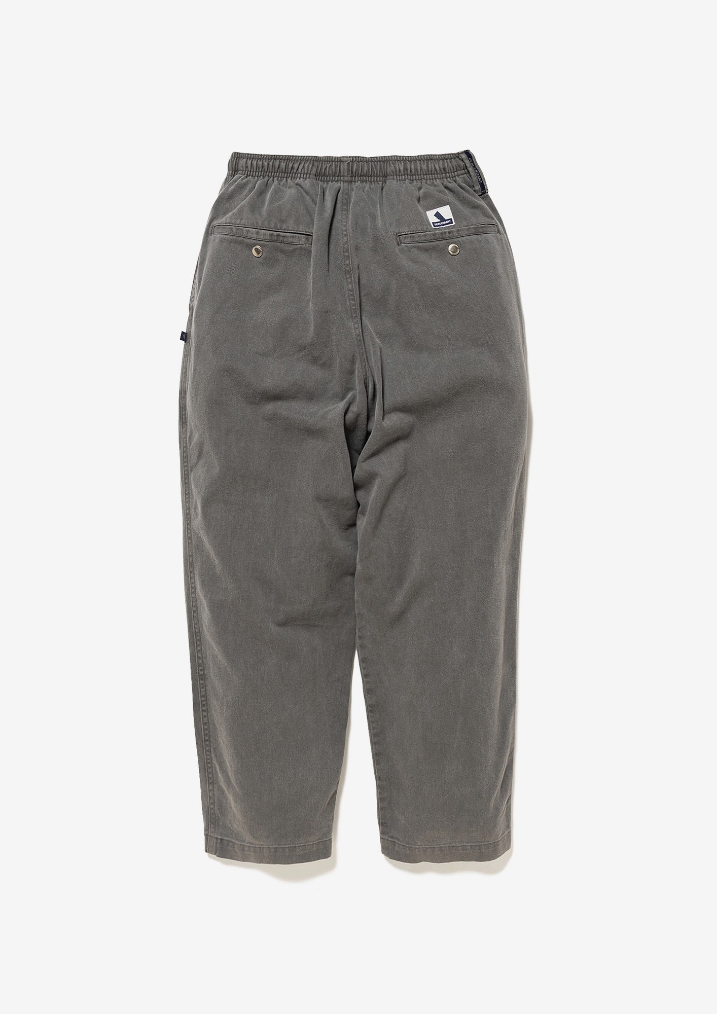 パンツ DESCENDANT SHORE TWILL BEACH PANTS DESCENDANT/SHORE TWILL BEACH TROUSERS PIGMENT DYE (BLACK)