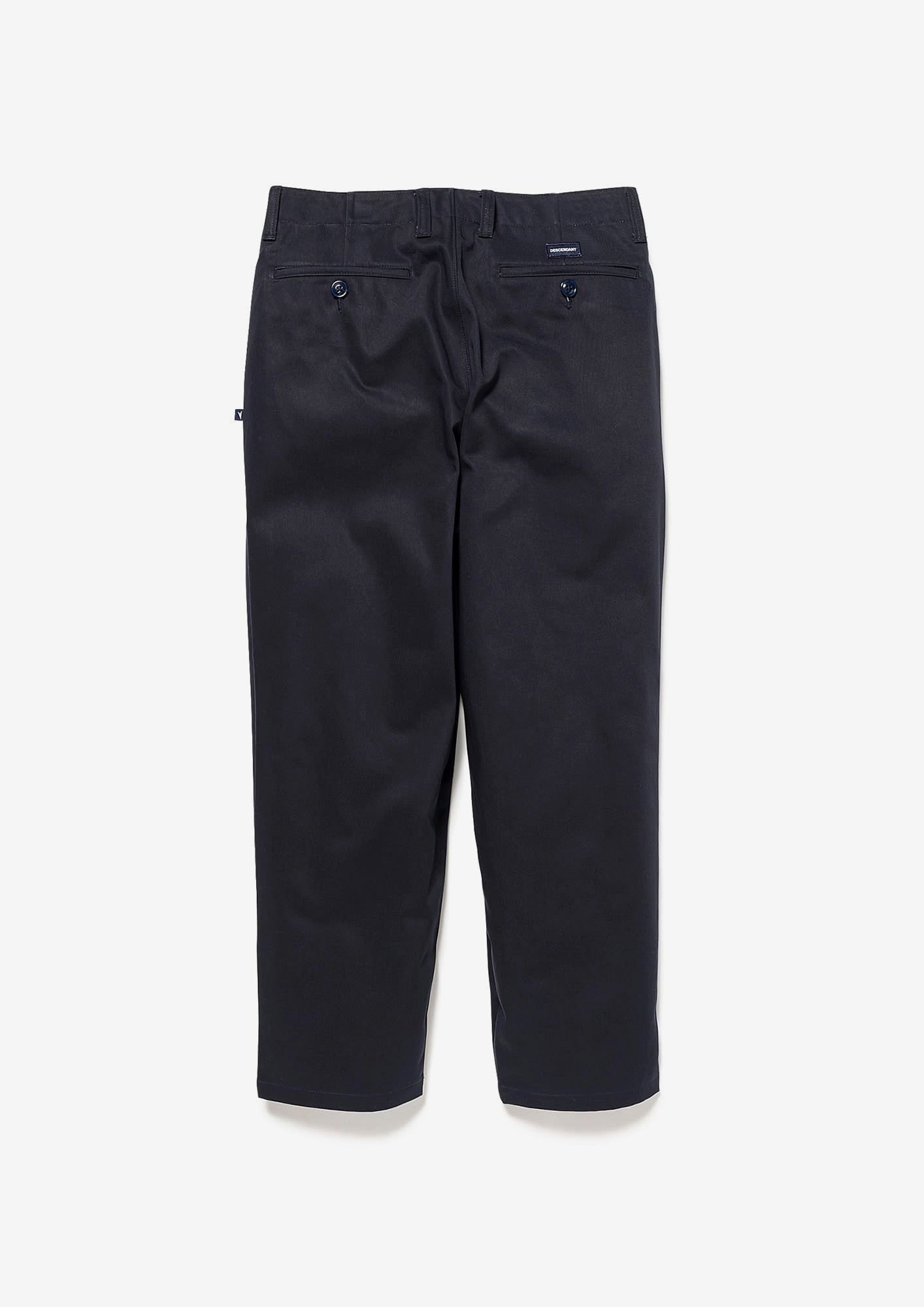 DC-6 ORGANIC COTTON TWILL TROUSERS – DESCENDANT