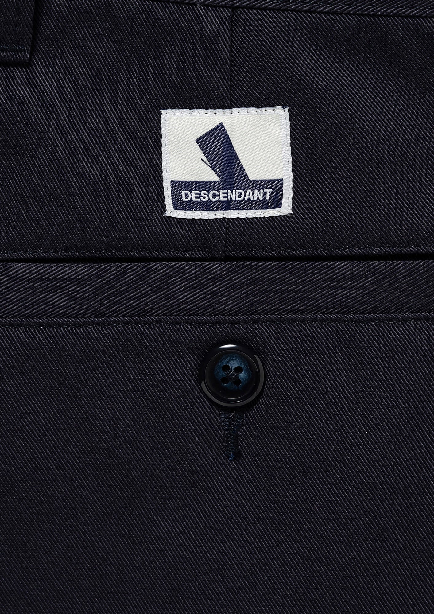 DC-3 ORGANIC COTTON TWILL TROUSERS – DESCENDANT