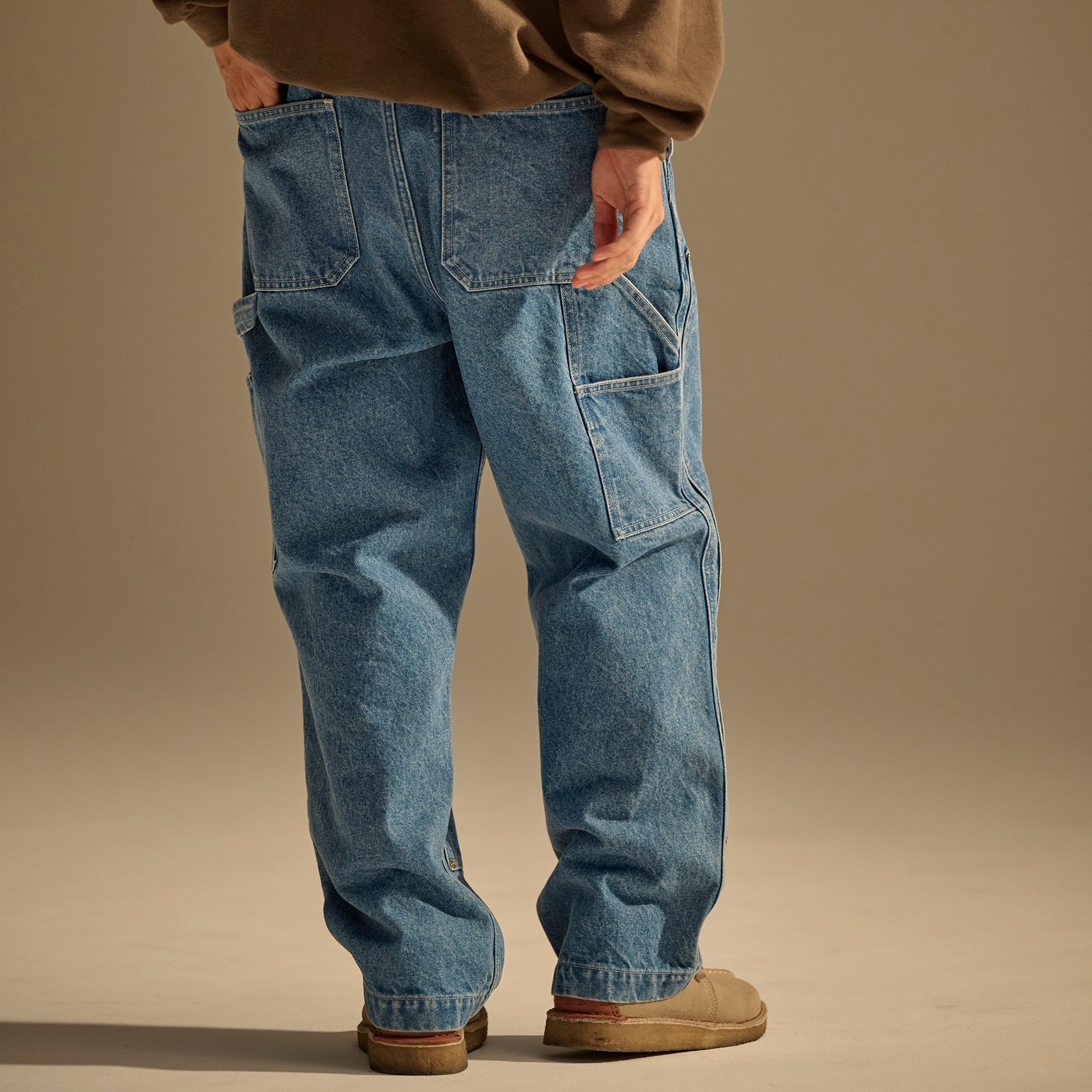 パンツ DESCENDANT CARGO DENIM TROUSERS GINGER掲載商品】 descendant cargo trousers denim パンツ - パンツ