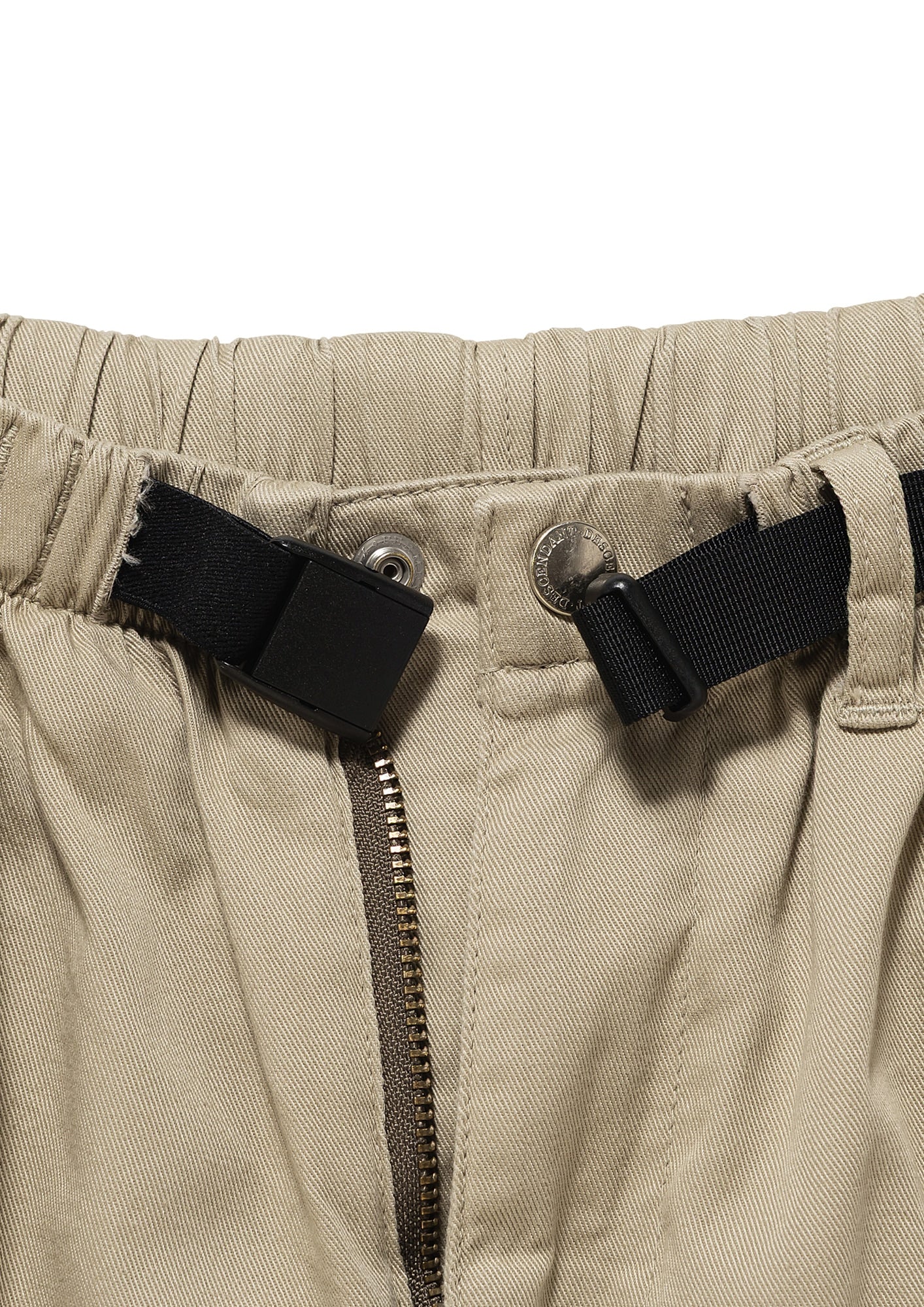 CLASP TWILL WEBBING SHORTS – DESCENDANT