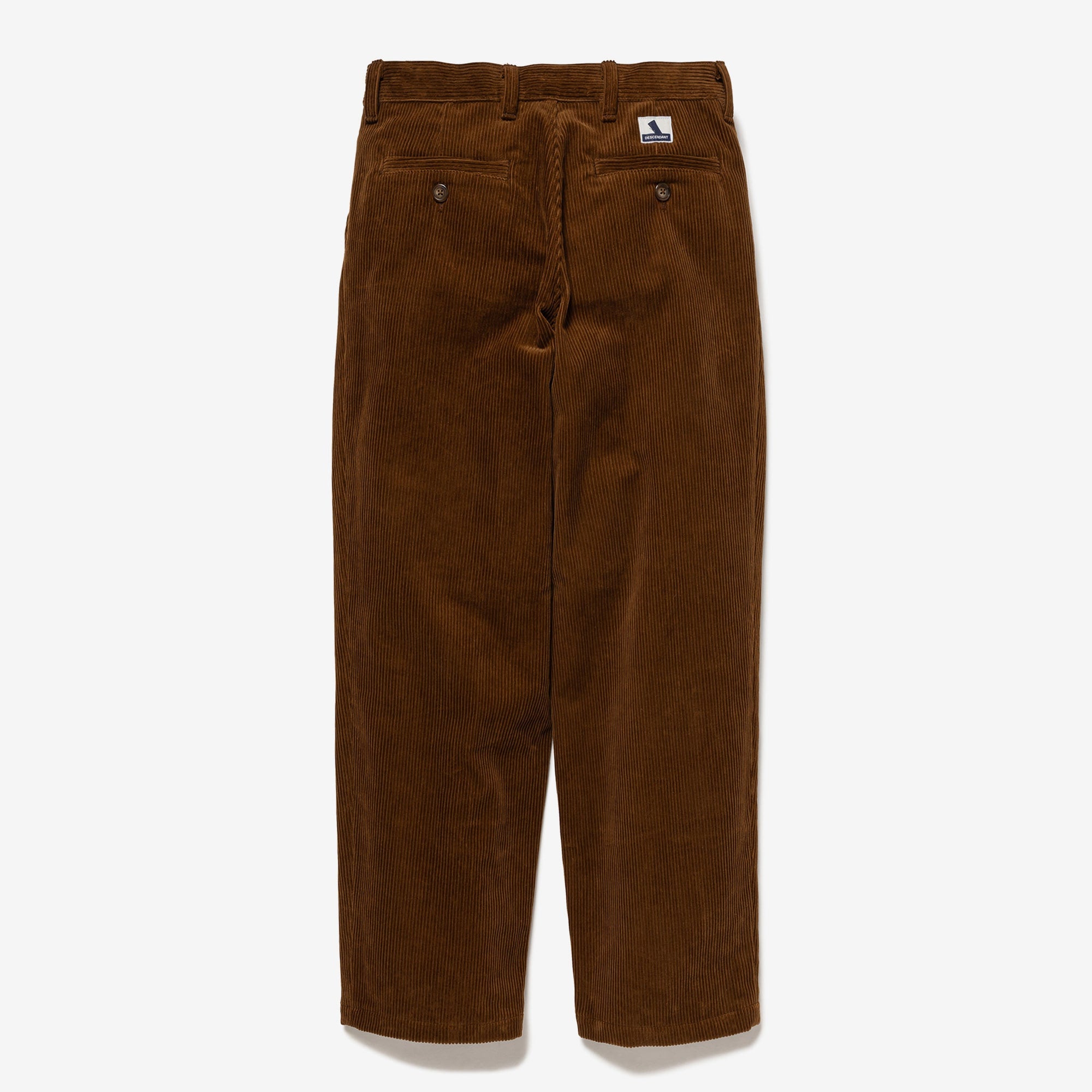 DESCENDANT DC-6 GDT CORDUROY TROUSERS