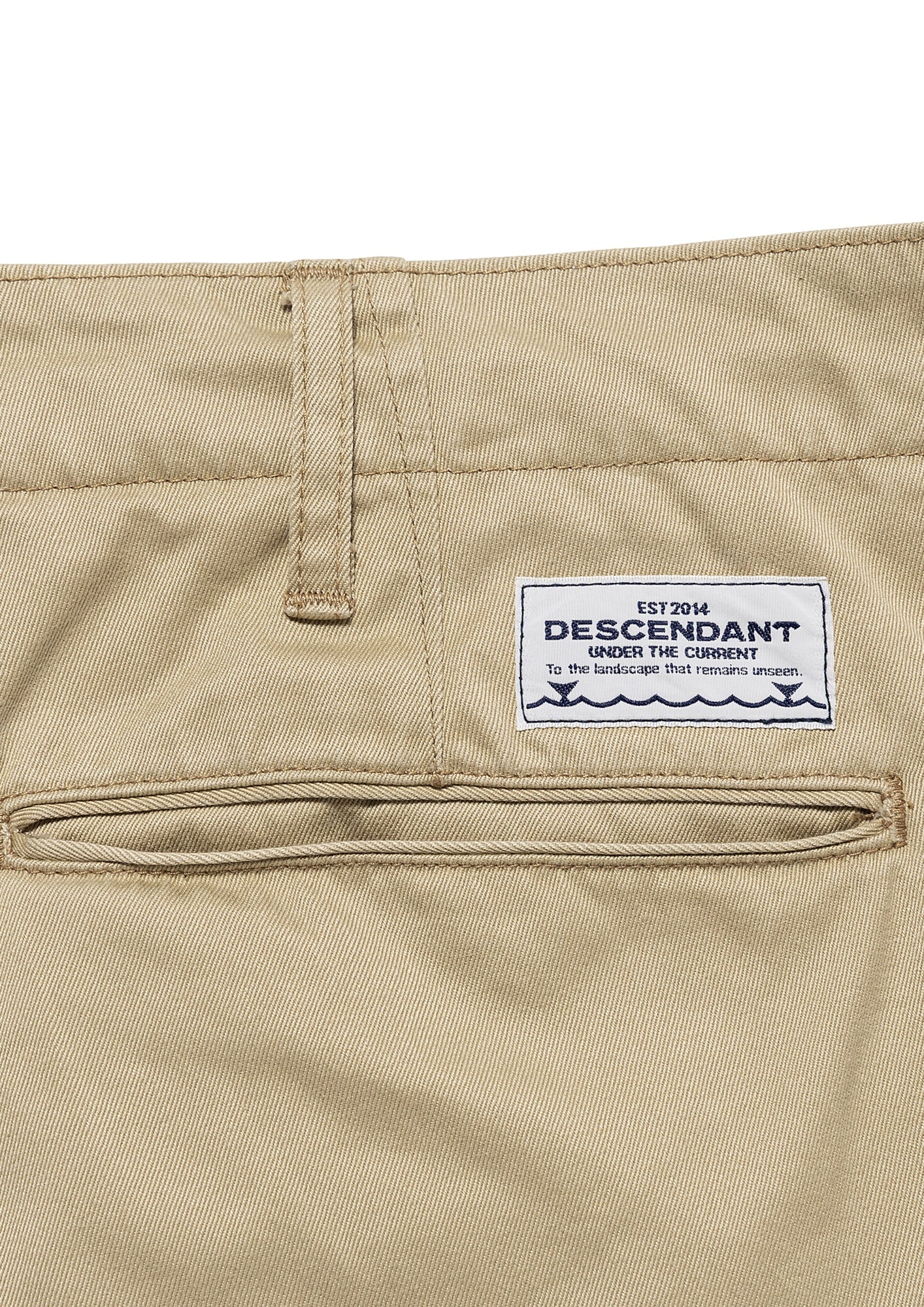 パンツ DESCENDANT 25AW SEAFOWL TWILL TROUSERS SEAFOWL TWILL TROUSERS – DESCENDANT