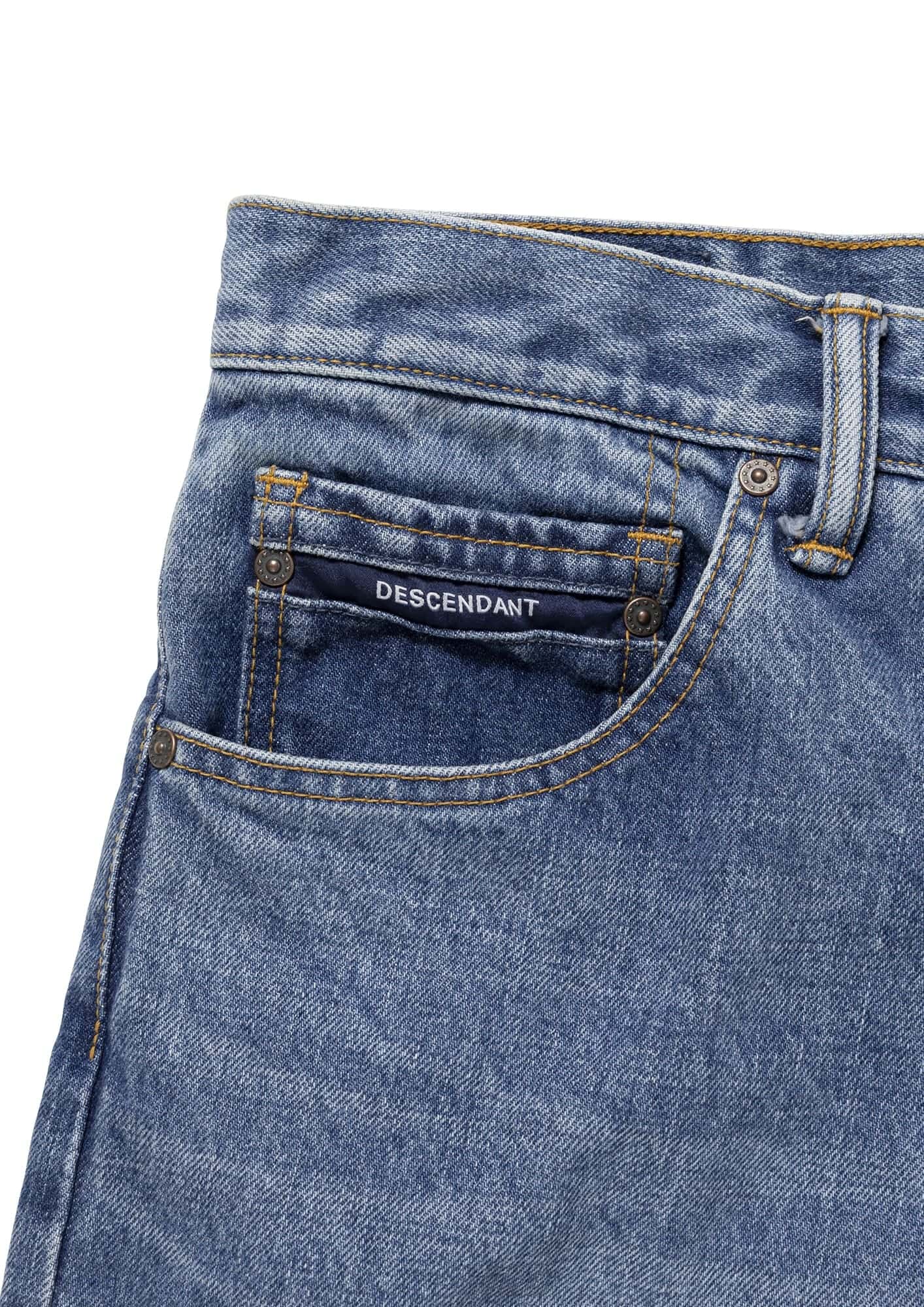 1995 DENIM TROUSERS BAGGY HARD WASH – DESCENDANT