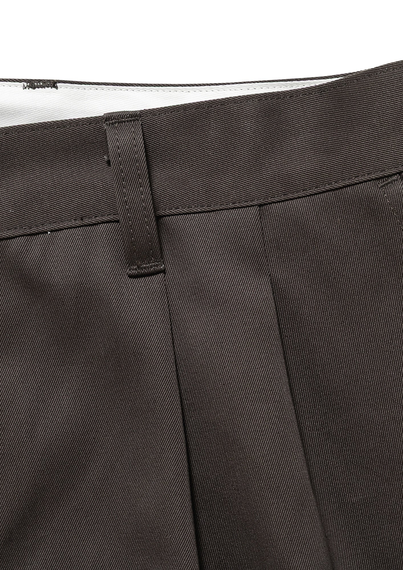 SF TWILL WIDE TROUSERS – DESCENDANT