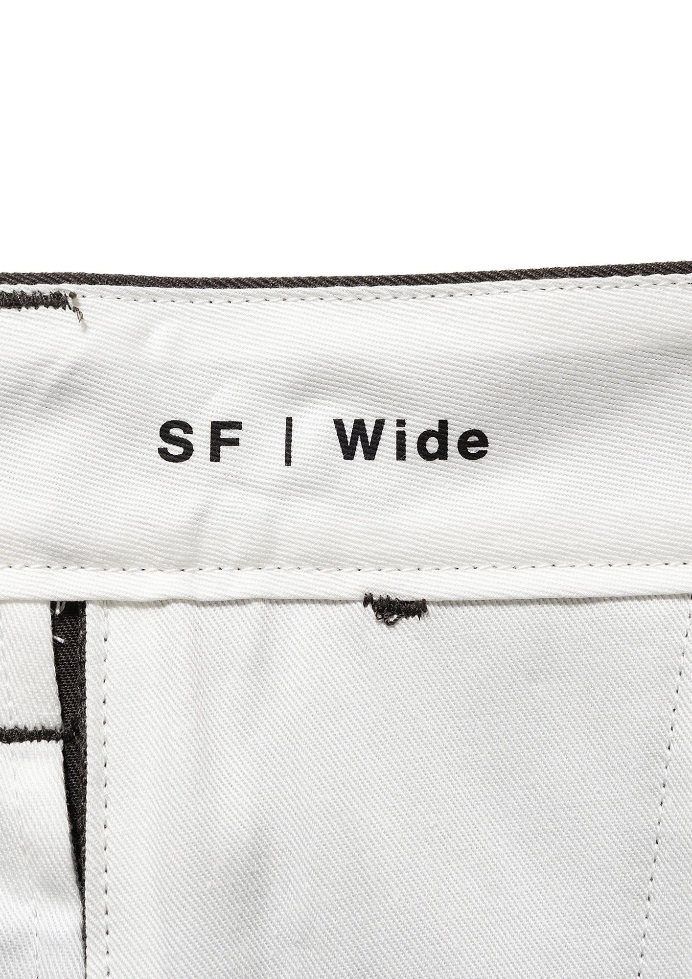 SF TWILL WIDE TROUSERS – DESCENDANT