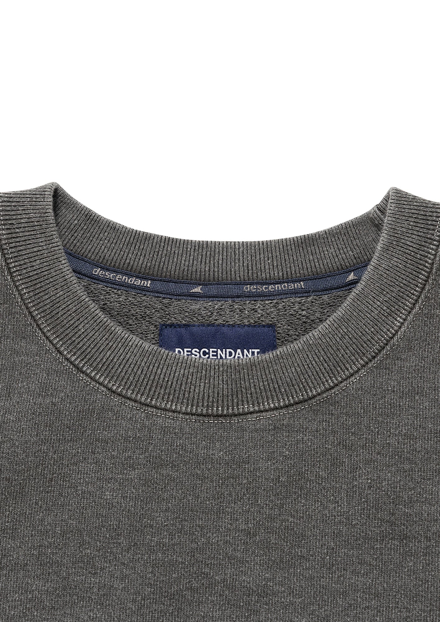 PE CREW NECK PIGMENT DYE – DESCENDANT