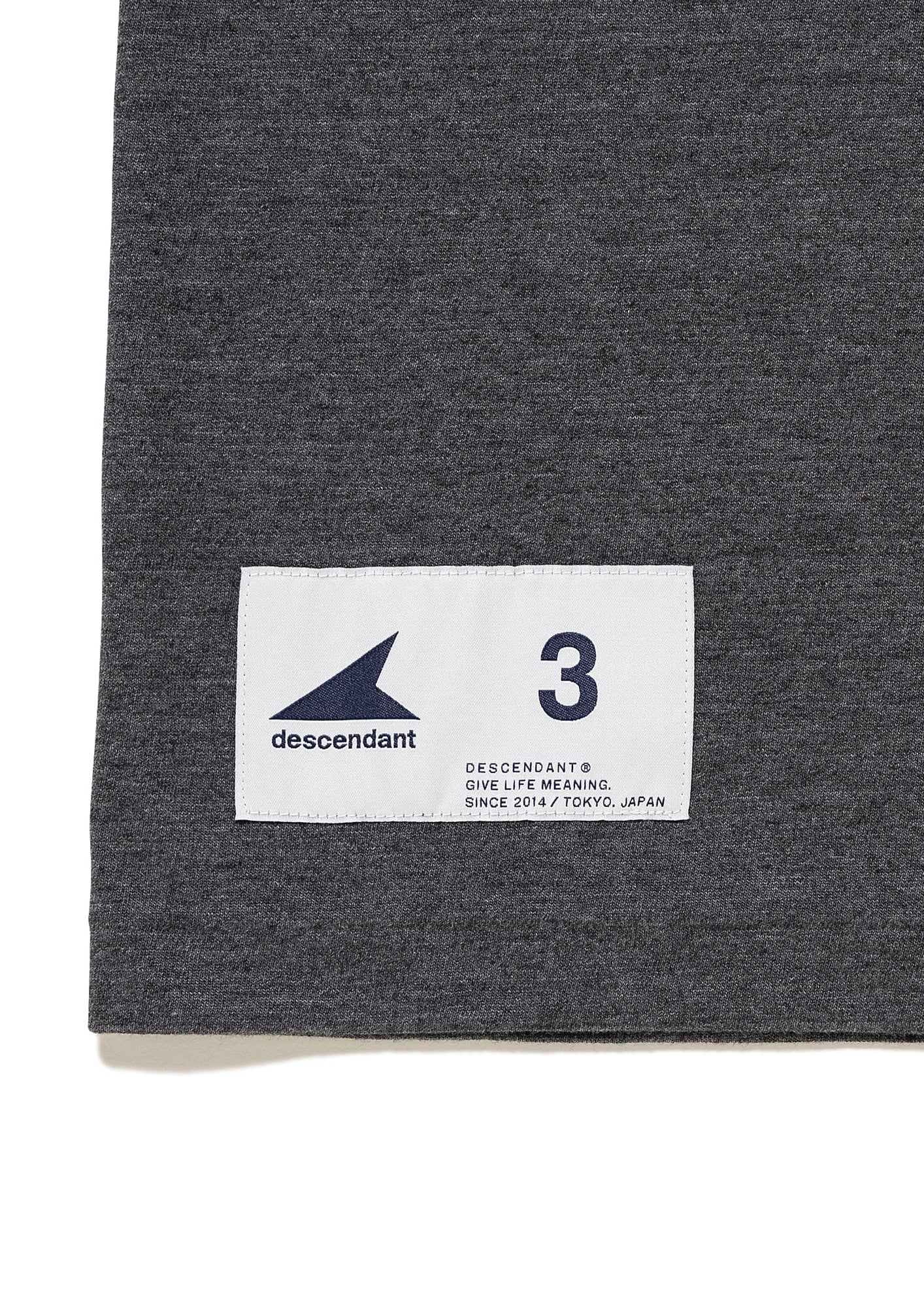 トップス DESCENDANT CACHALOT JERSEY SS 079-261ATDS-CSM33-GY-