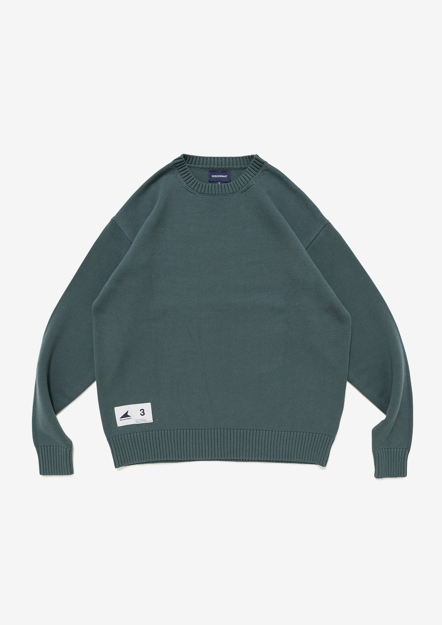 FLUKE UP CREW NECK KNIT – DESCENDANT