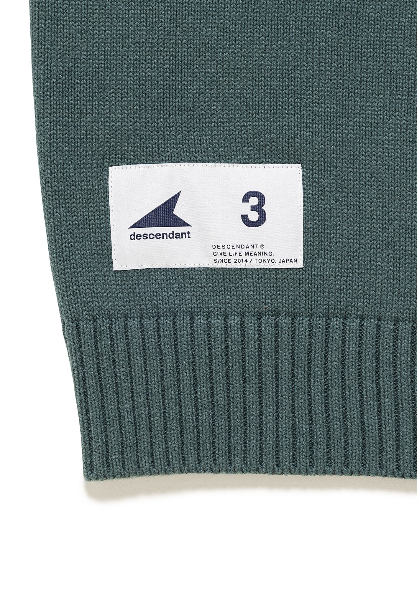 FLUKE UP CREW NECK KNIT – DESCENDANT