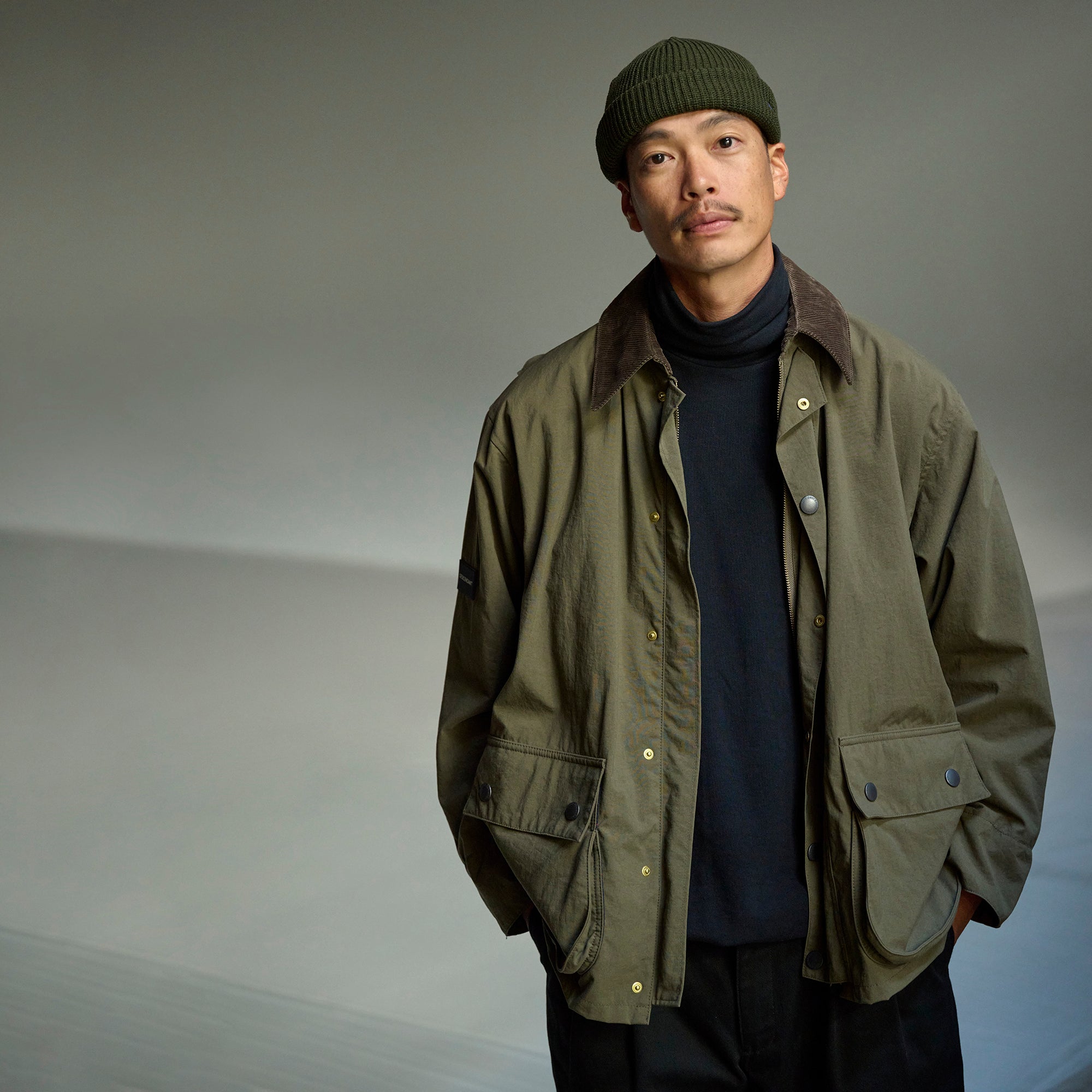 DAWN BEANIE - GREEN (242MADS-HT02) | セレクトショップ｜DeepInsideinc.com Store