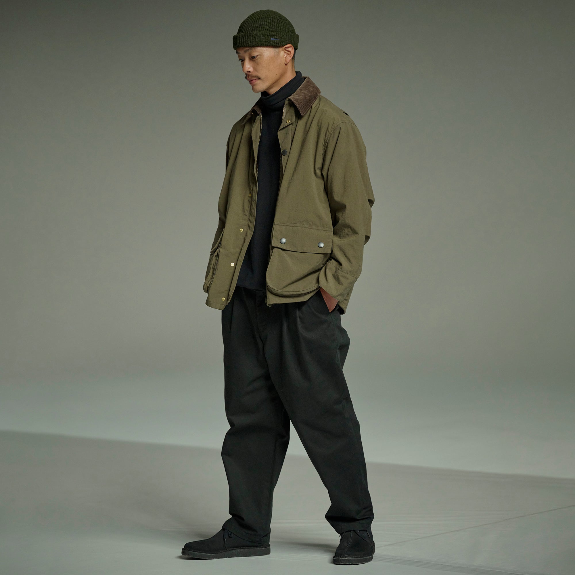 DAWN BEANIE - GREEN (242MADS-HT02) | セレクトショップ｜DeepInsideinc.com Store