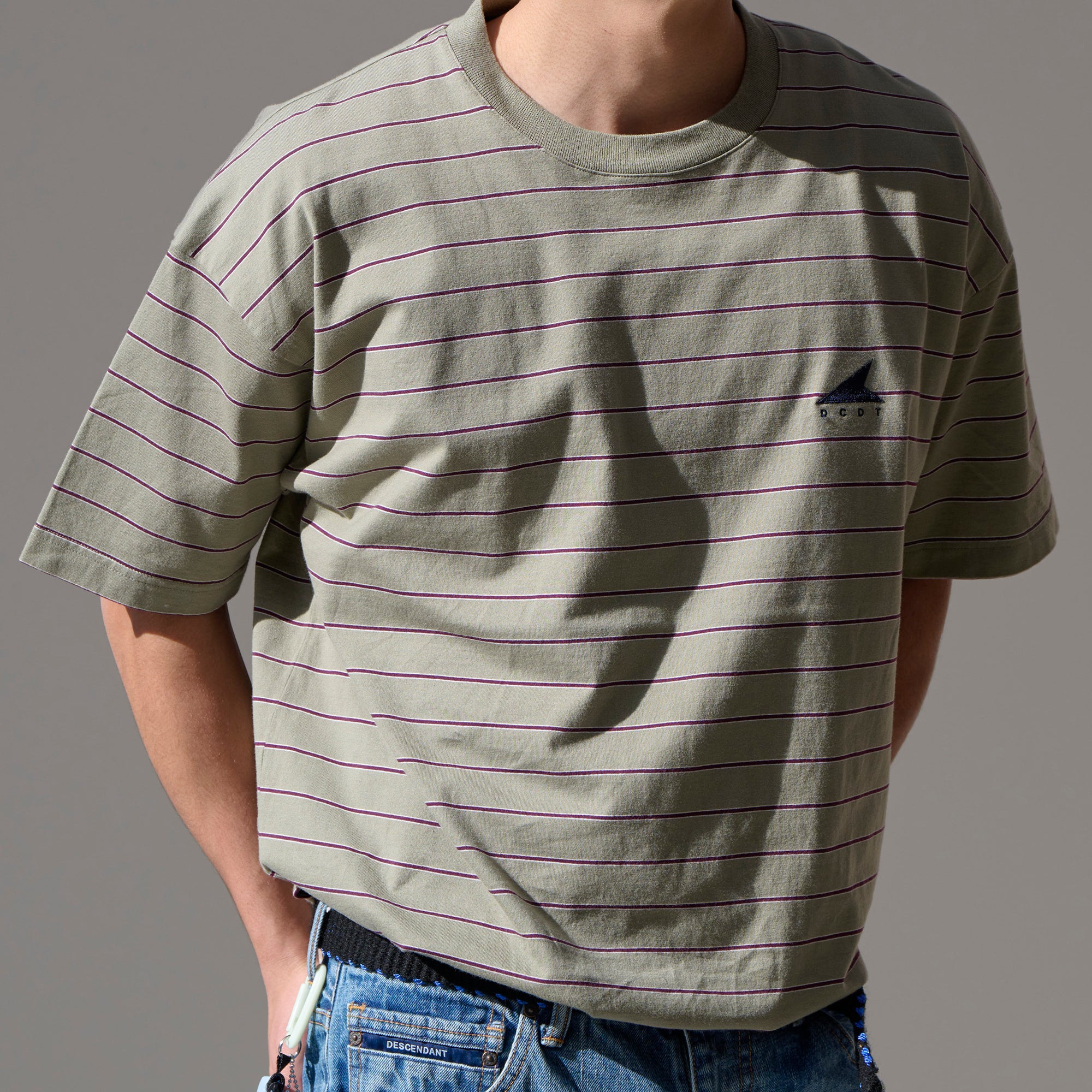 DESCENDANT HORIZONTAL MULTI STRIPE SS – unexpected store