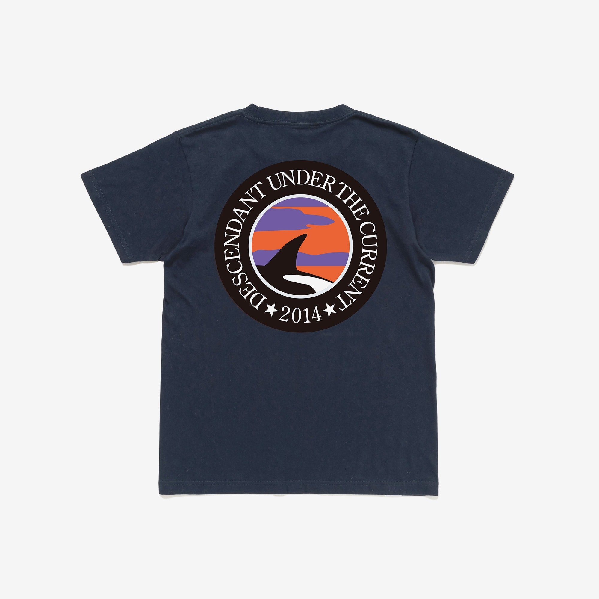 新品 24SS Descendant TEAM SS Tシャツ 紺819O▲ DESCENDANT/TEAM SS (NAVY)