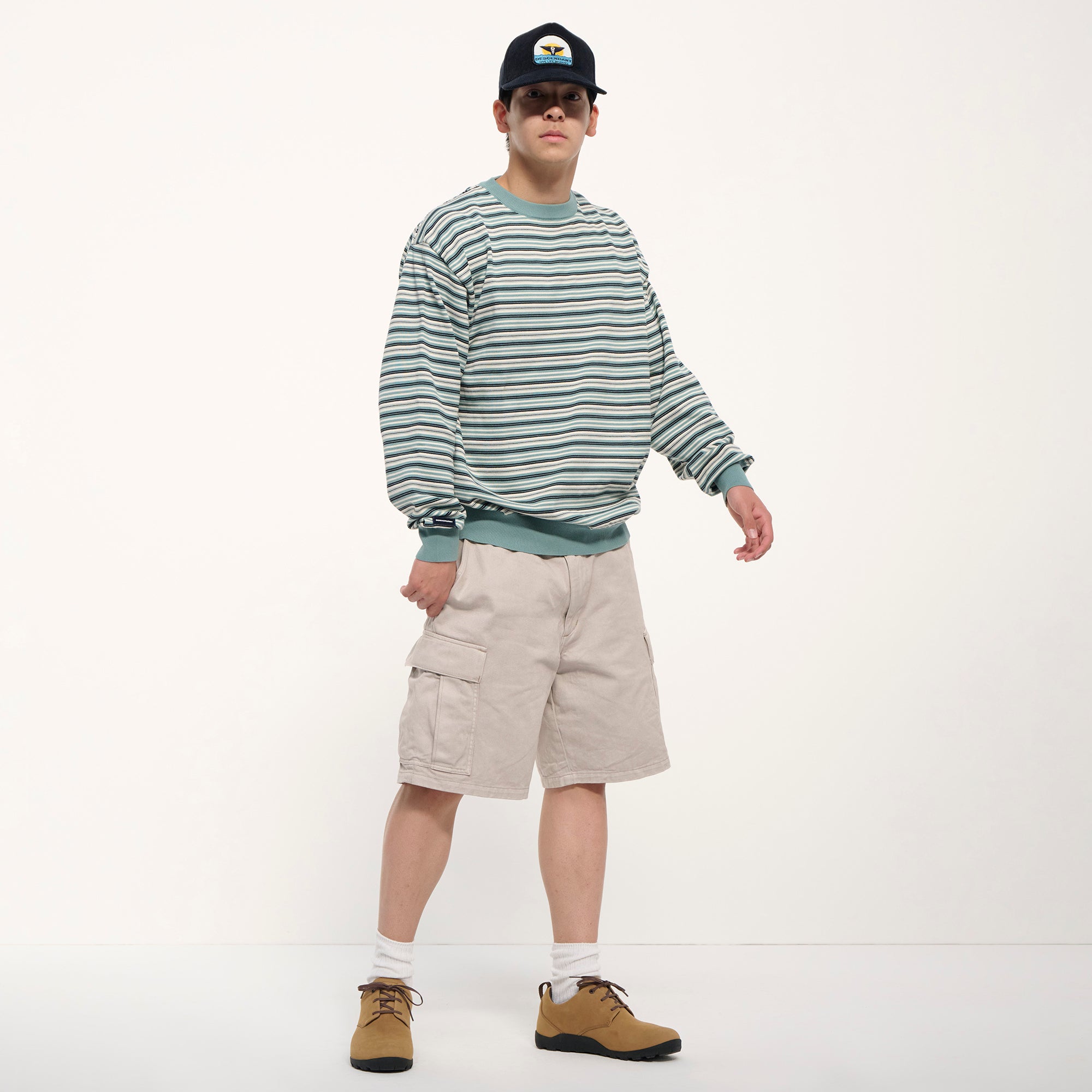 DESCENDANT/BUCKET CARGO SHORTS (NAVY)