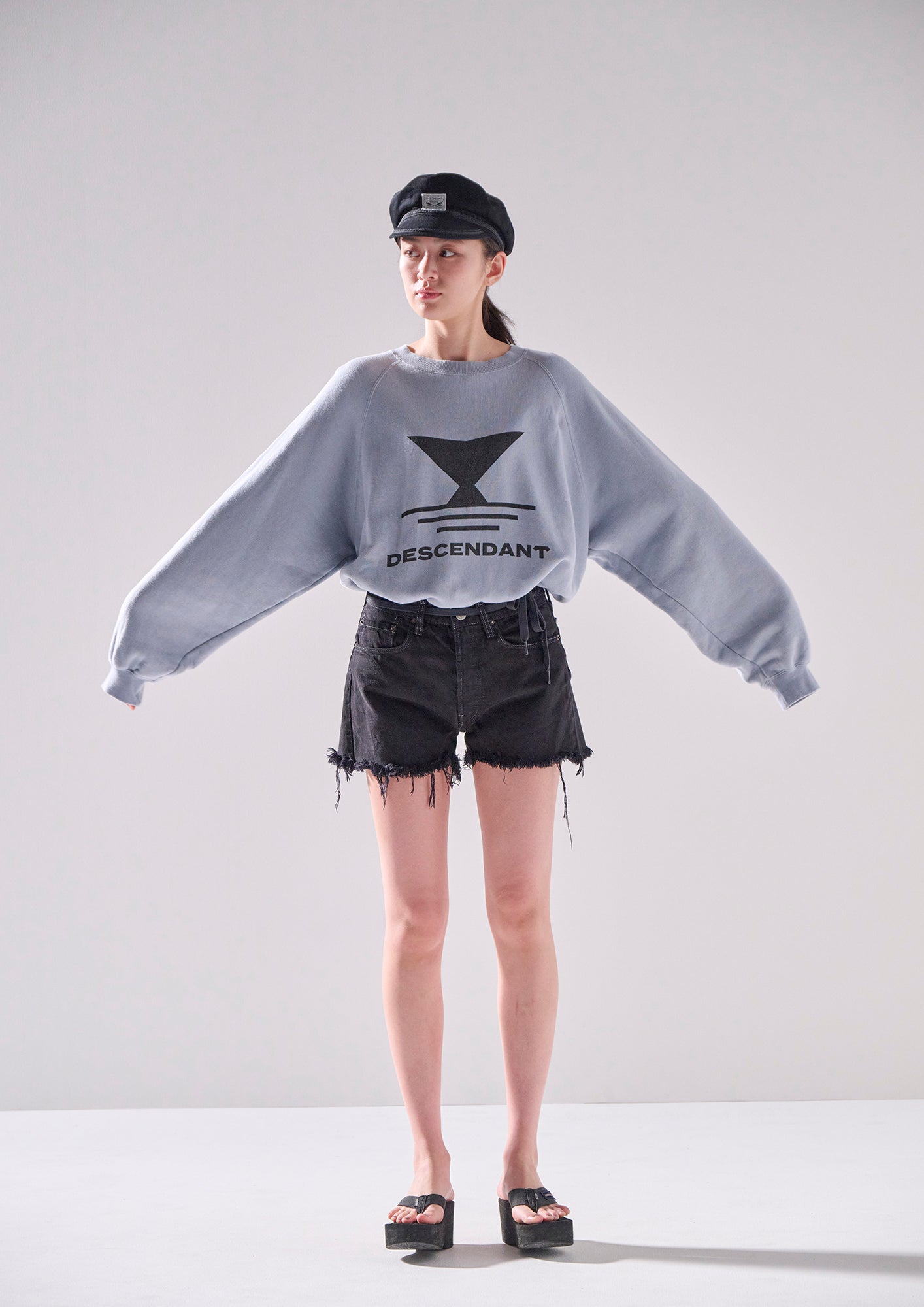 FLUKE UP CREW NECK – DESCENDANT