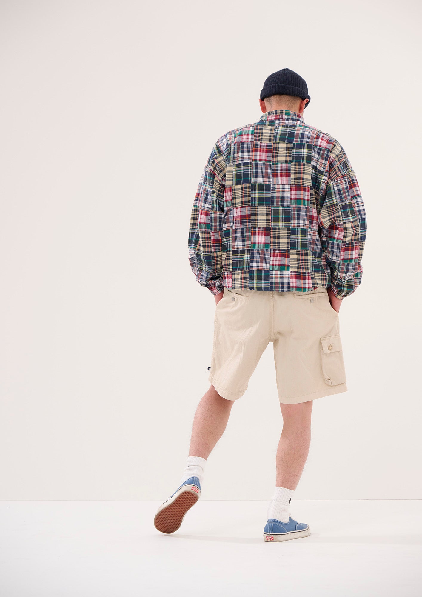 SHORE TWILL CARGO BEACH SHORTS PIGMENT DYE – DESCENDANT