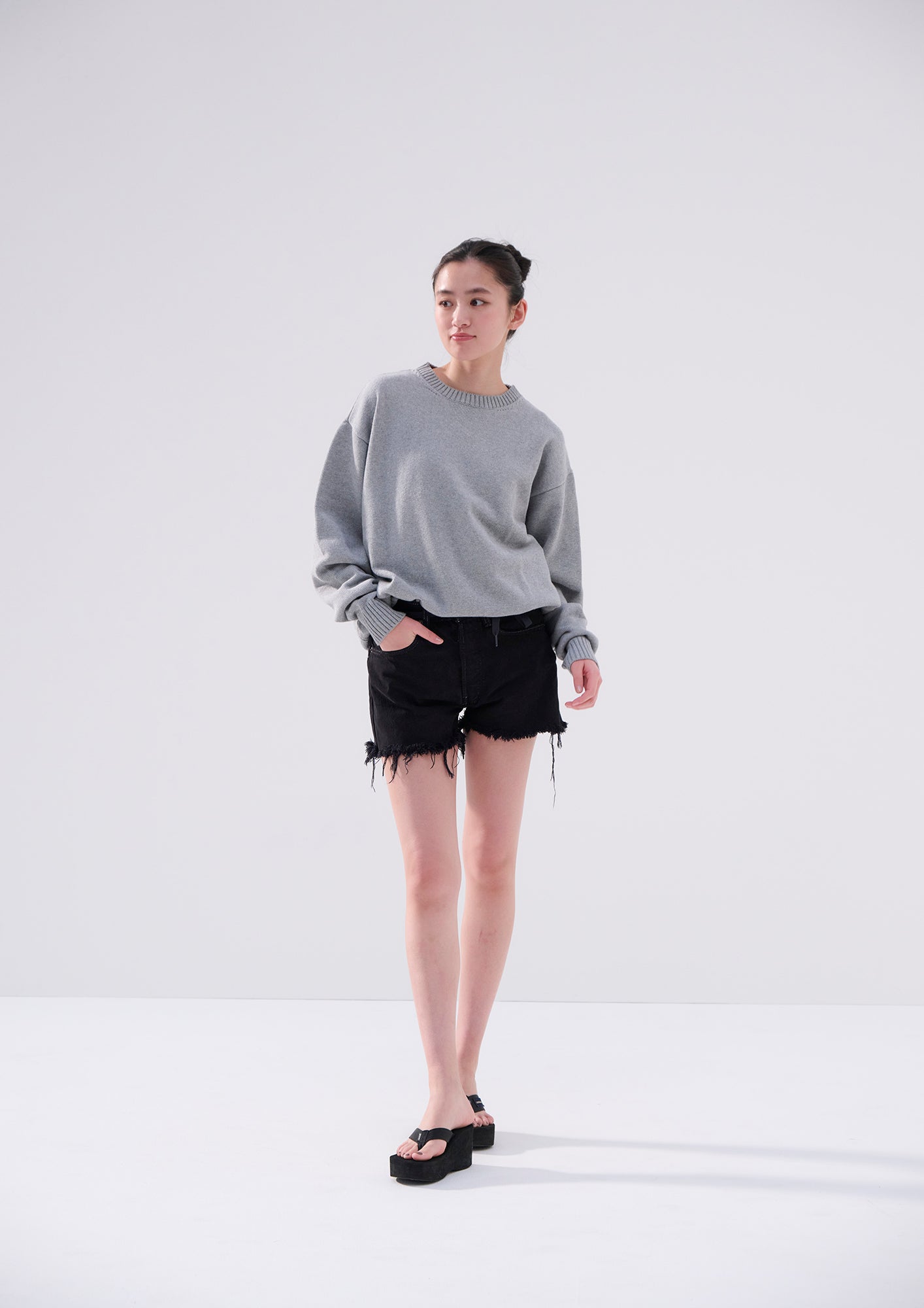 FLUKE UP CREW NECK KNIT – DESCENDANT