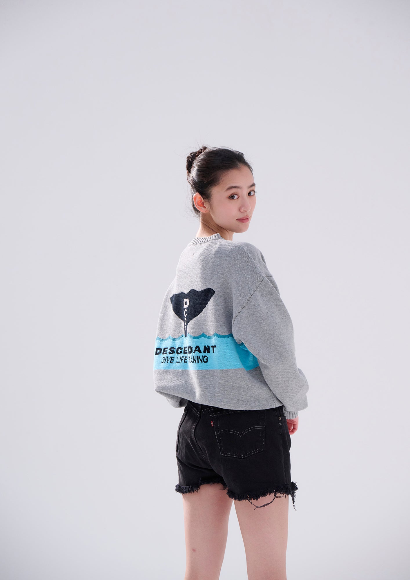FLUKE UP CREW NECK KNIT – DESCENDANT