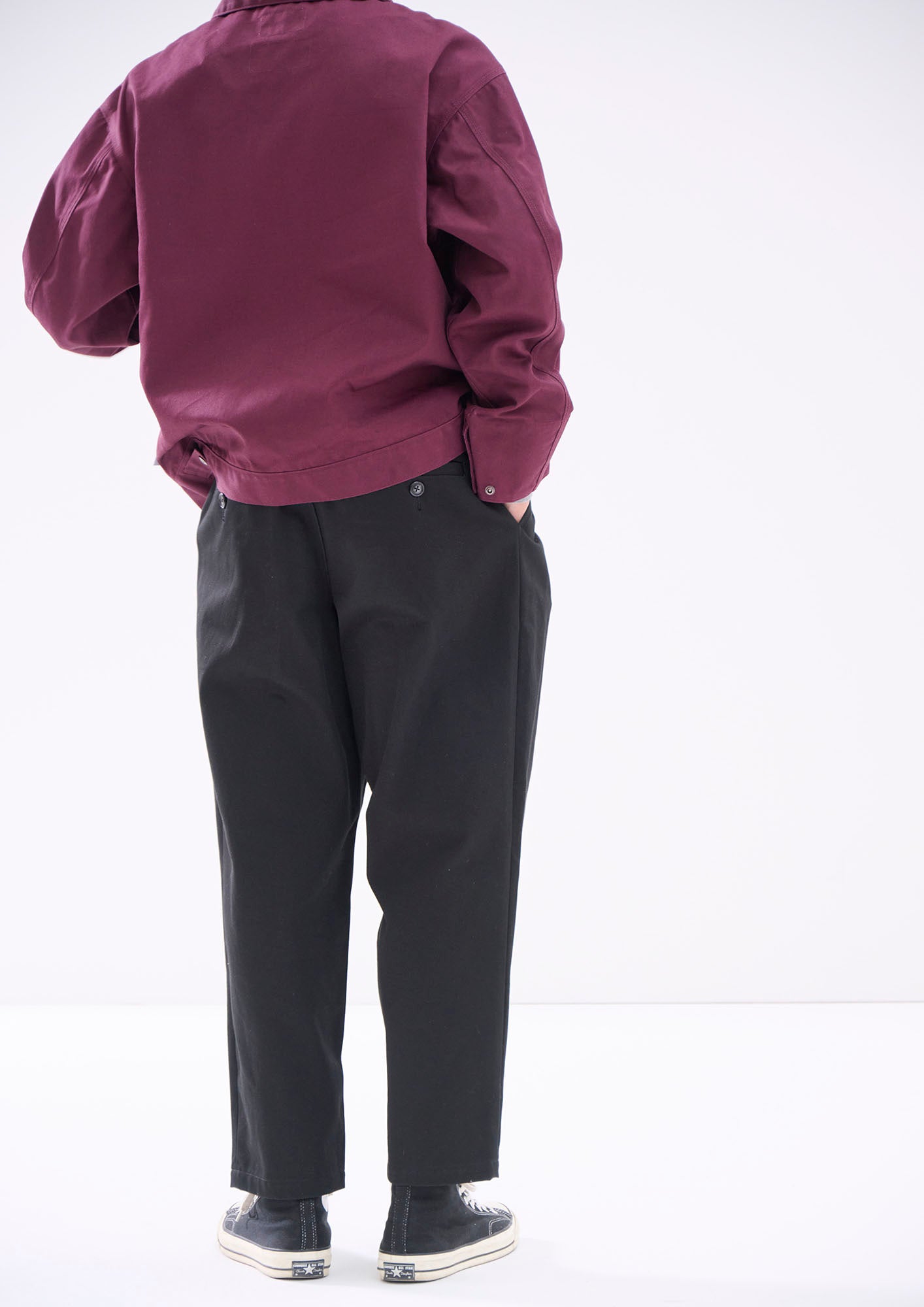 DC-3 ORGANIC COTTON TWILL TROUSERS – DESCENDANT
