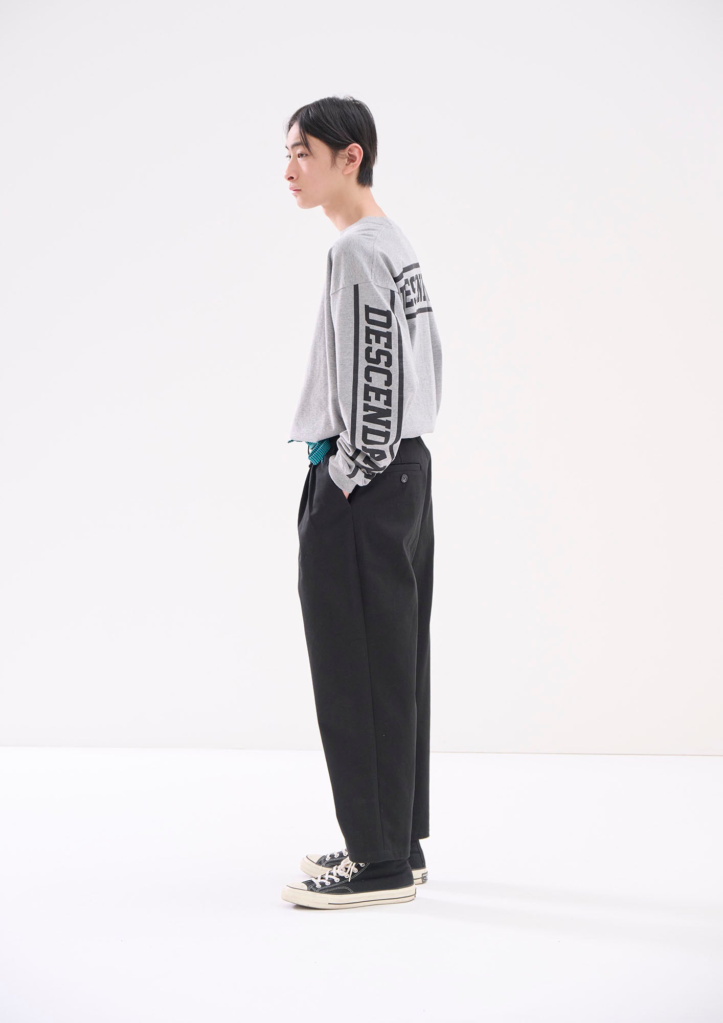 DC-3 ORGANIC COTTON TWILL TROUSERS – DESCENDANT