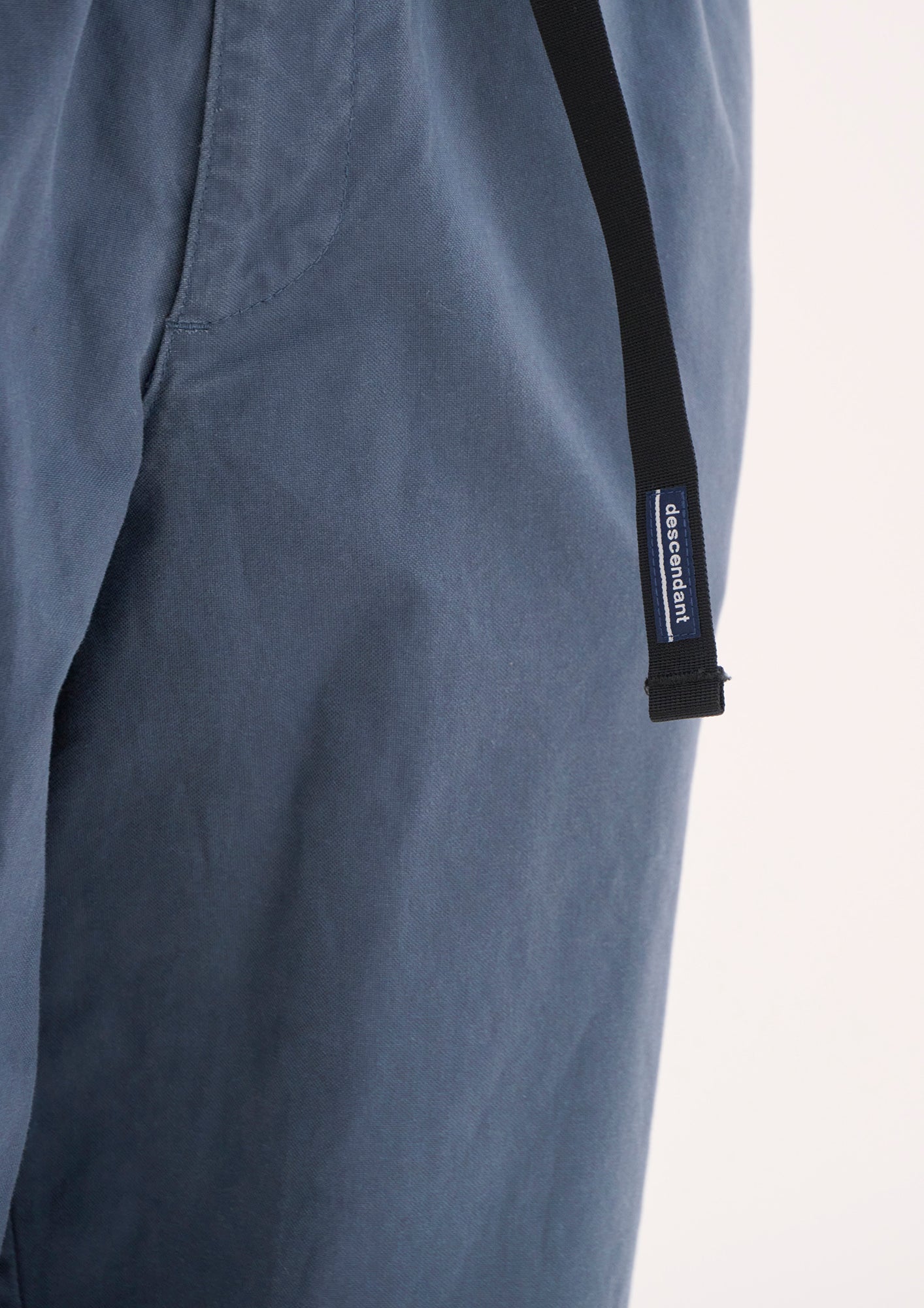 CLASP DUCK WEBBING TROUSERS – DESCENDANT