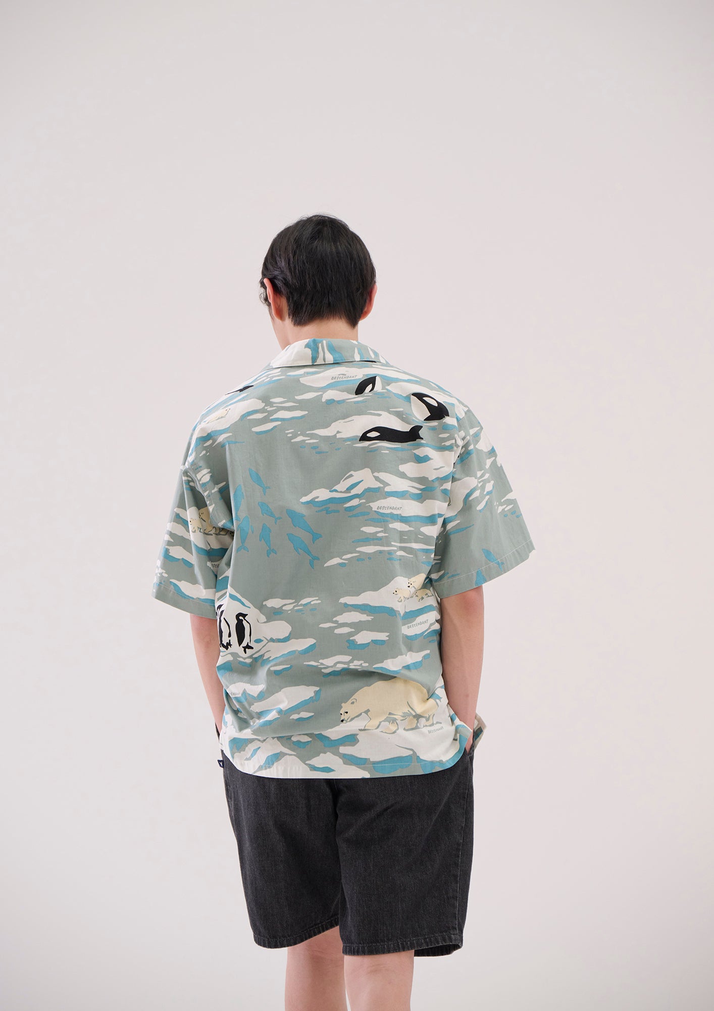 descendant フードシャツ EDGD OPEN COLLAR TEXTILE SS SHIRT – DESCENDANT