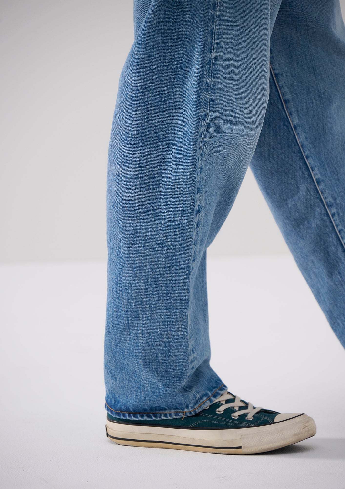 1995 DENIM TROUSERS BAGGY HARD WASH – DESCENDANT