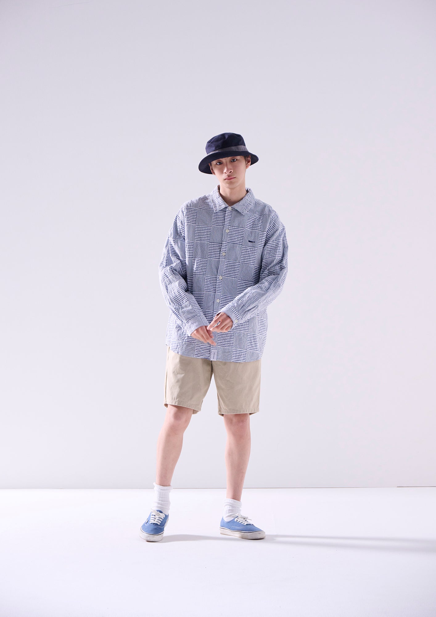 MILPITAS PATCHWORK LS SHIRT – DESCENDANT