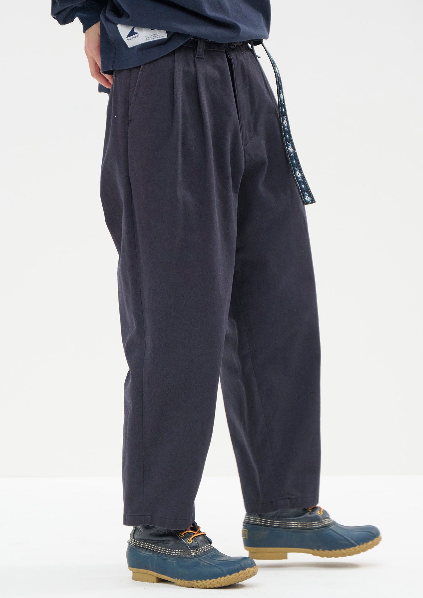 DC-3 ORGANIC COTTON TWILL TROUSERS – DESCENDANT