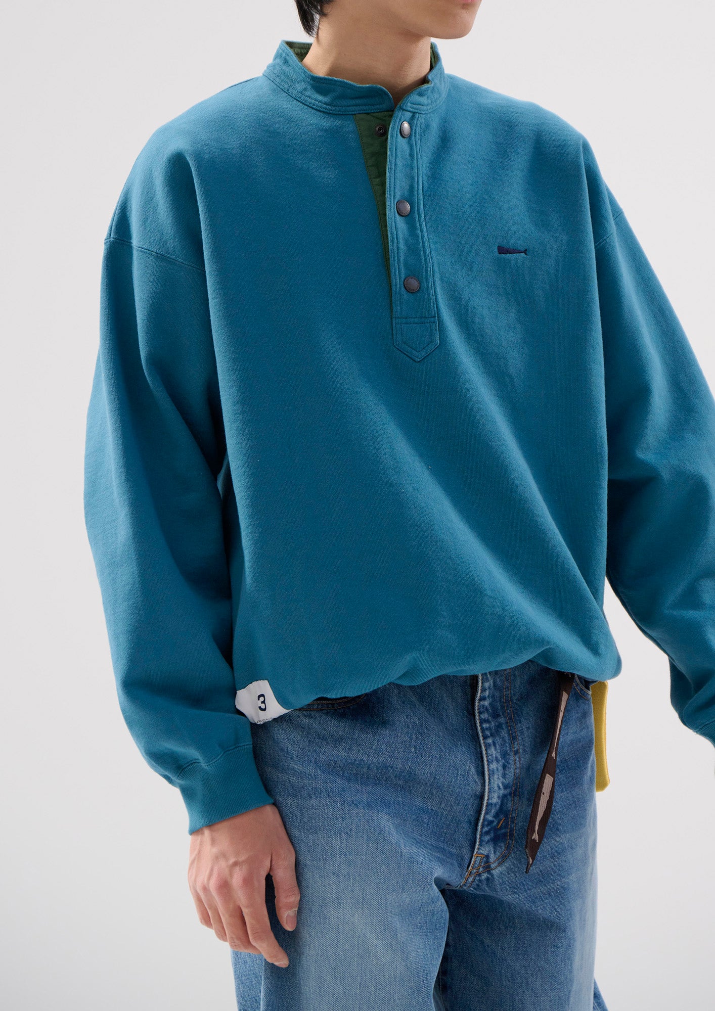 VOIL HENLEY NECK – DESCENDANT